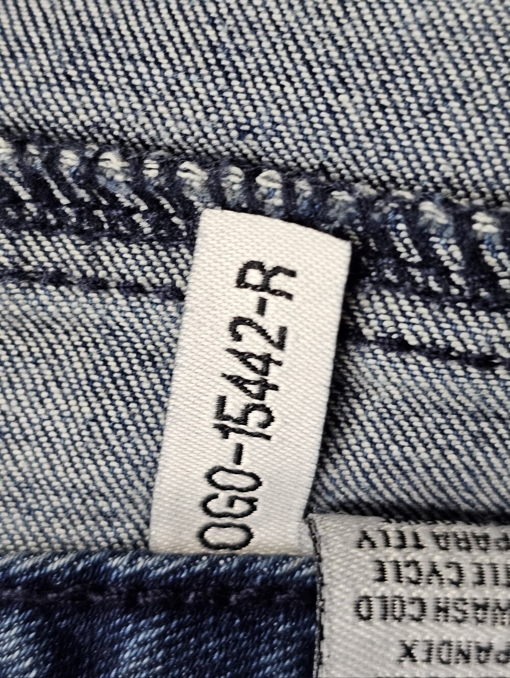 Flying Angel Heart Pocket High Rise Wide Leg Jeans, Sz 3/26 - Picture 11 of 12